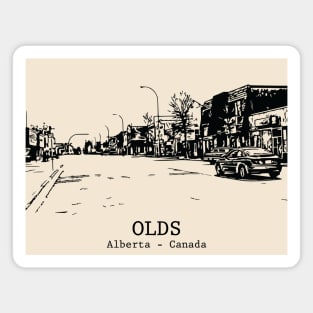 Olds - Alberta Magnet